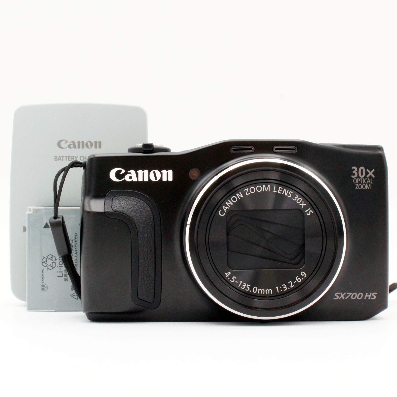 【新品級】CANON PowerShot SX700 HS ブラック#9906