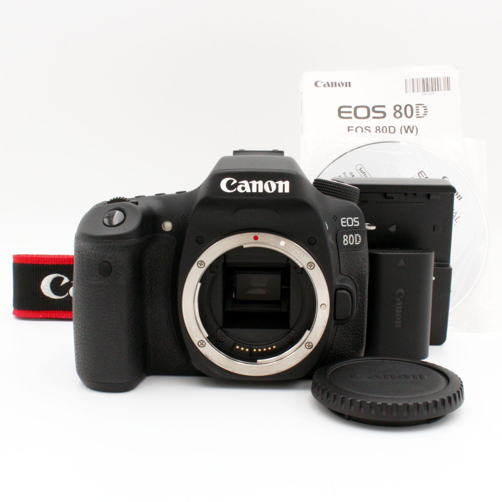 わずかシャッター数4916枚【新品級】CANON EOS 80D ボディ#9917