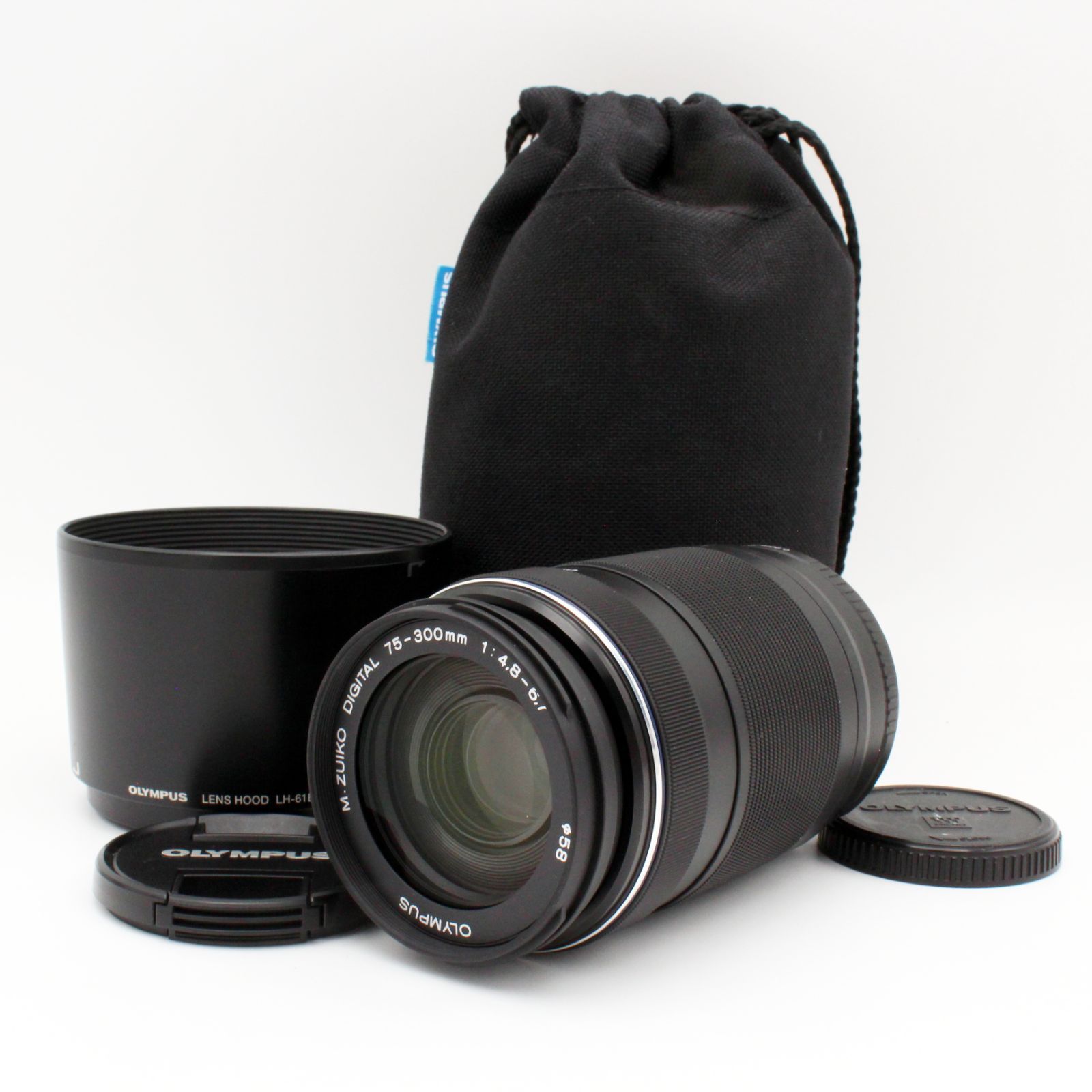 【極上品】OLYMPUS M.ZUIKO DIGITAL ED 75-300mm F4.8-6.7 II#9927