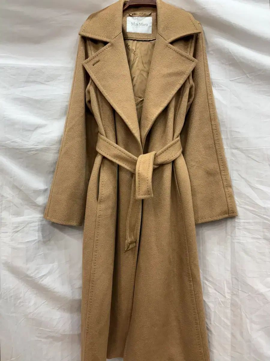 マックスマーラ　キャメルロングコート MAX MARA マックスマーラ キャメル色 ロング コート 55 66 (正規品