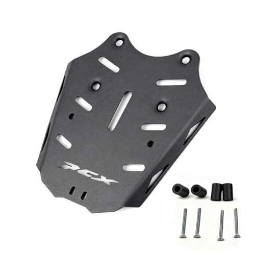 SKTYANTS PCX125 150 160 専用 リアキャリア バイクラック 積載量10kg 対応 オートバイ 荷台 リアボックス トップケース 取付台 ブラック 2025年新型モデルwb 6c458e8d