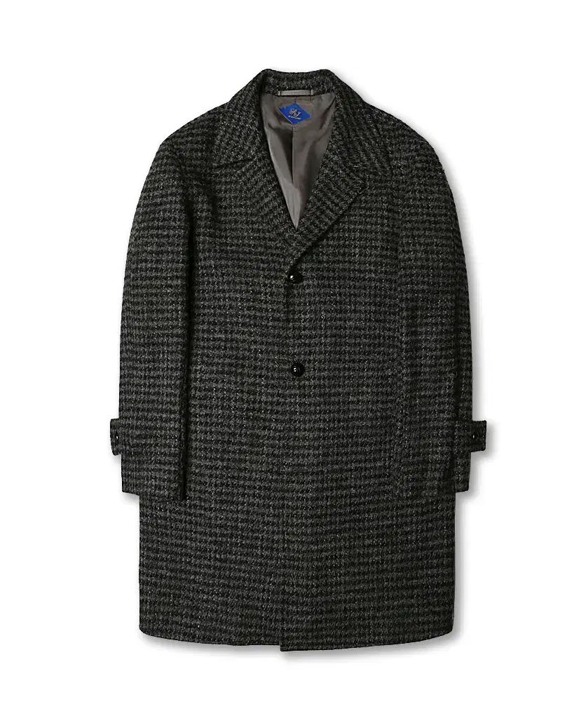 リングジャケット Ring Jacket RJ ウール アルパカ モヘア シルク チェック コート