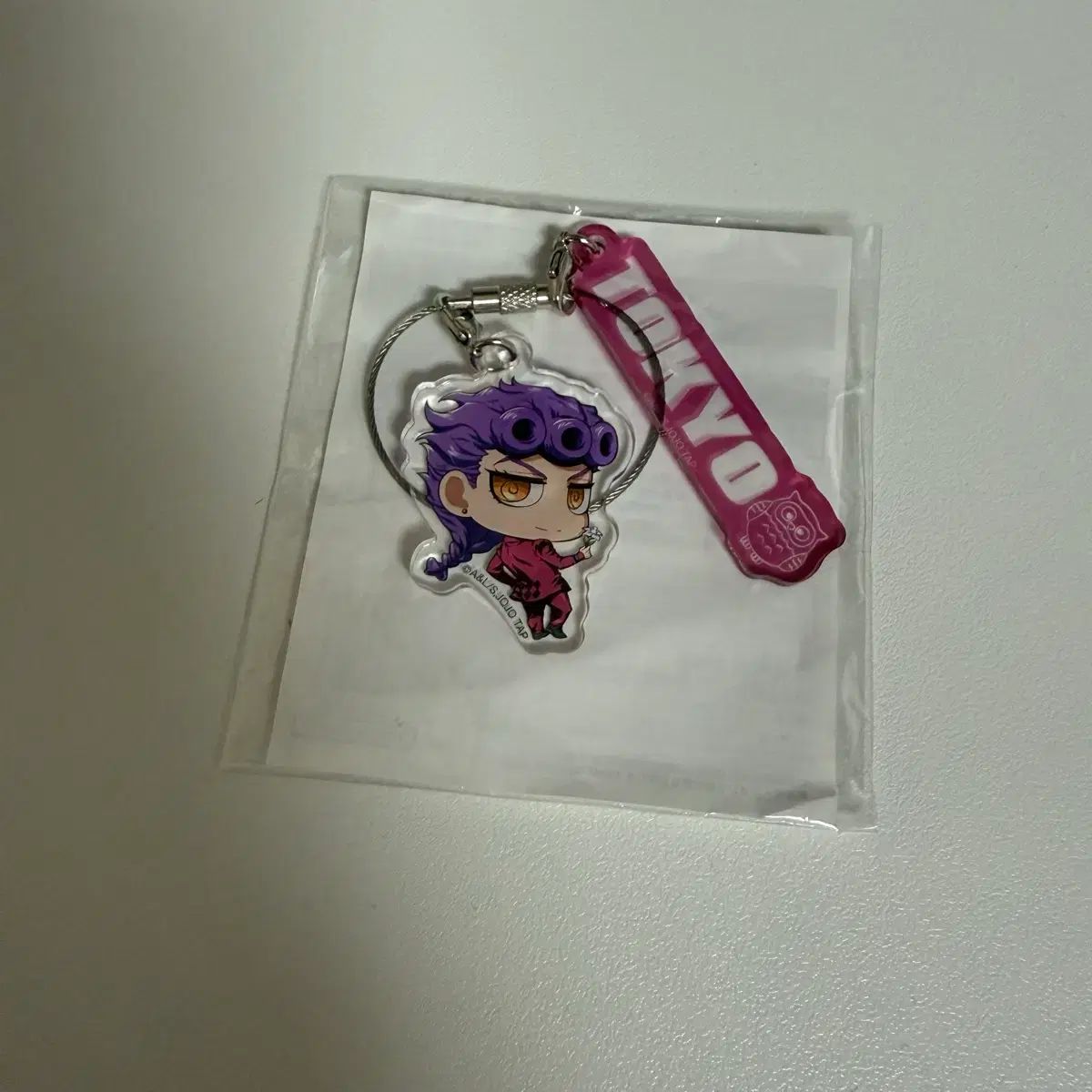 ジョジョ ジョルノ 地域限定 キーホルダー