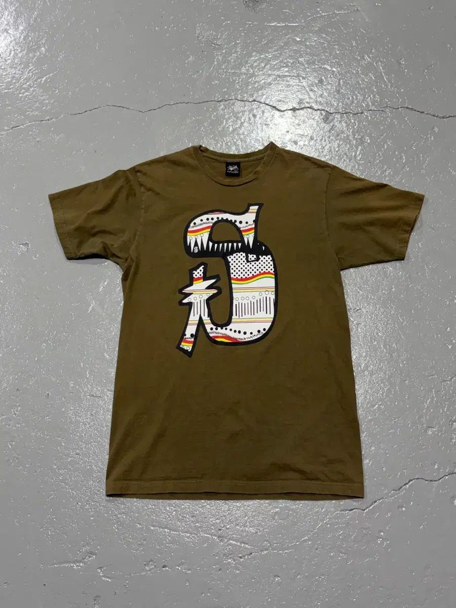 Old STUSSY (ステューシー) ジャマイカ Sロゴ 半袖 Tシャツ