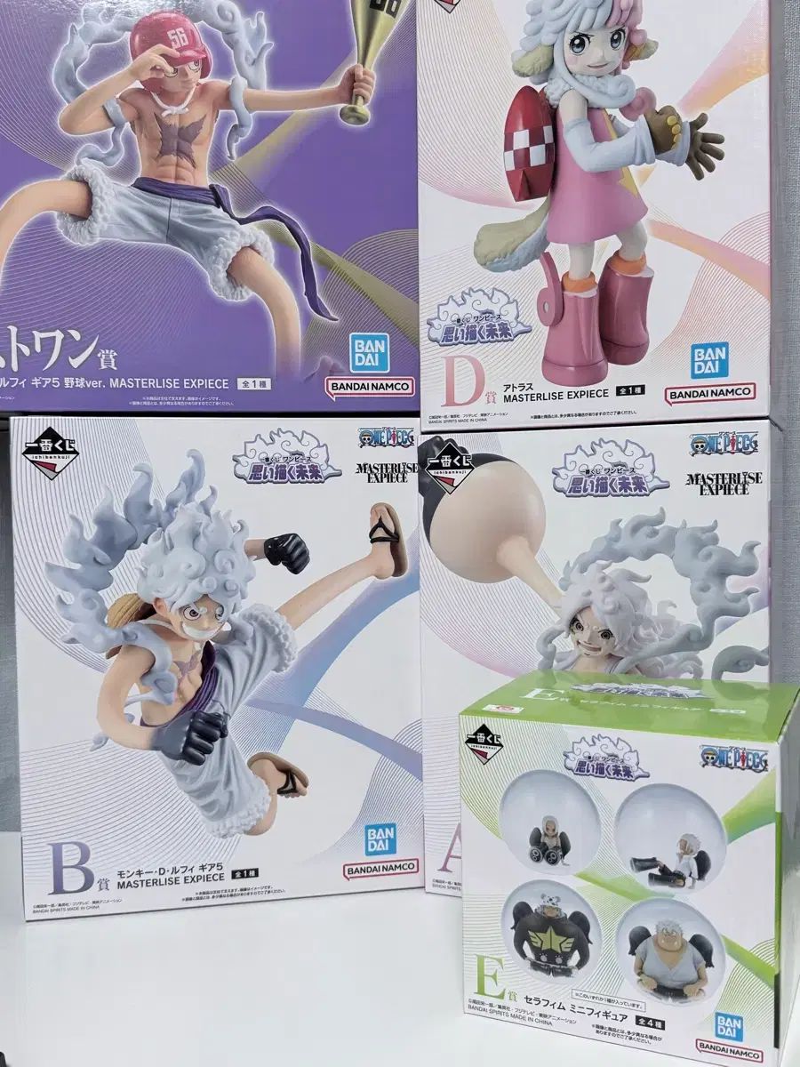 ONE PIECE 一番くじ 想像する未来 abde (くま) ラ ONE まとめ
