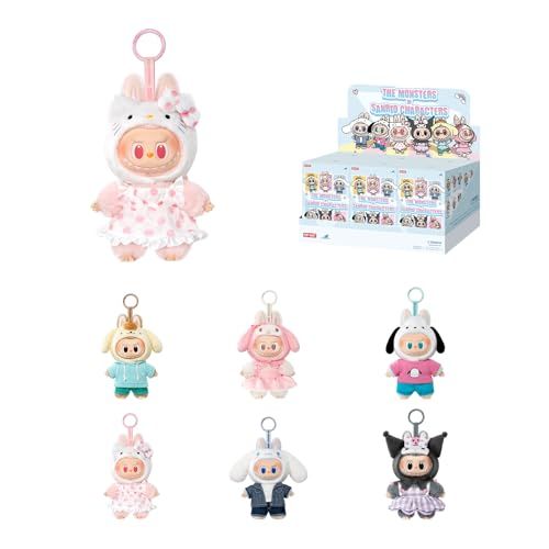 【POP MART 公式ストア】THE MONSTERS × Sanrio Characters ぬいぐるみペンダント 【1ピース】 labubu ラブブ らぶぶ ポップマート ブラインドボックス フィギュア おもちゃ ガチャガチャ プラモデ 74da2e83