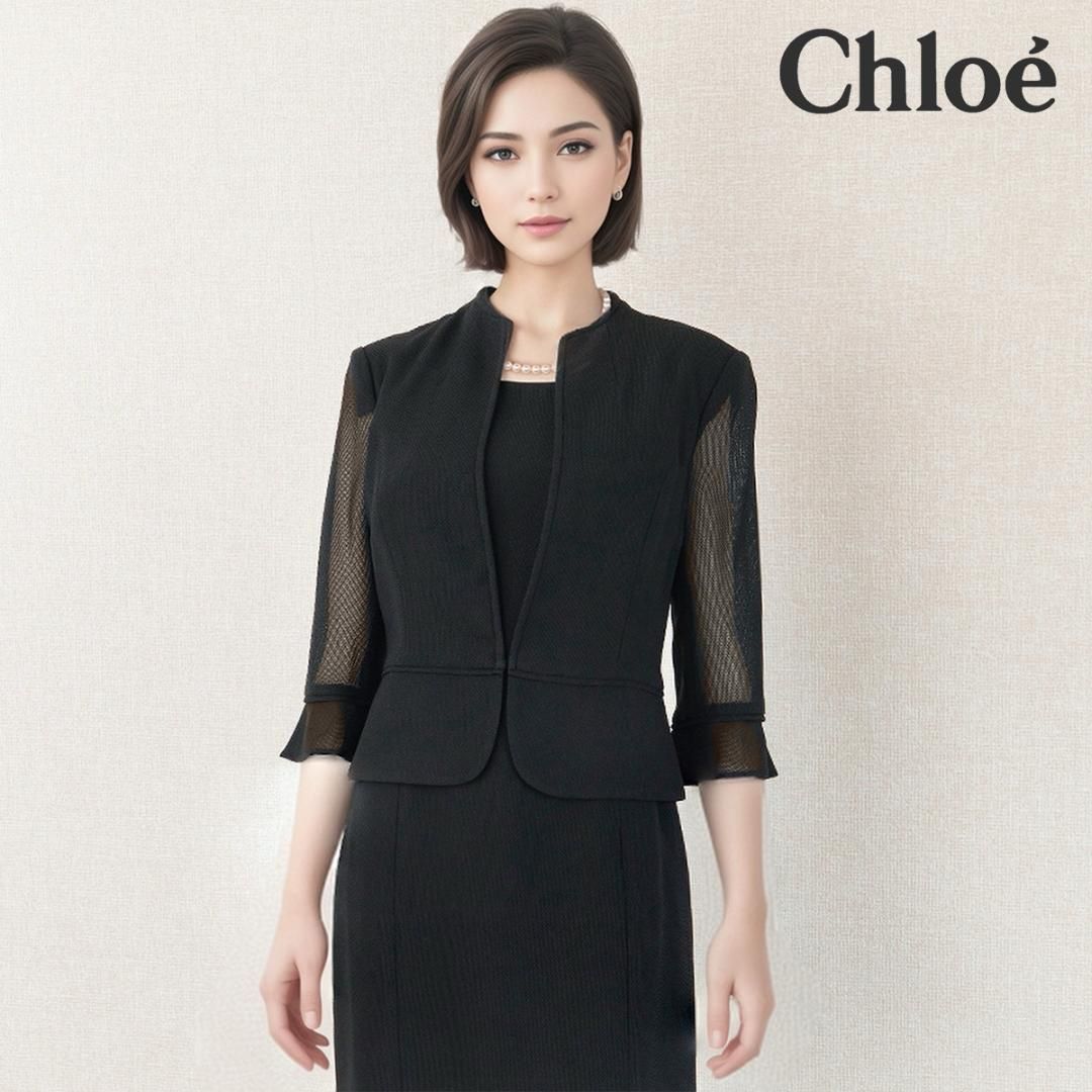 ◎当日発送可能【美品】クロエ　東京イギン　高級礼服　M　セットアップ風ワンピース