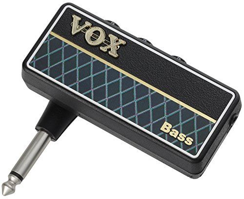 VOX(ヴォックス) ベース用 ヘッドホンアンプ amPlug2 Bass 小型/ケーブル不要/自宅練習/電池駆動/リズムパターン内蔵 AP2BSt