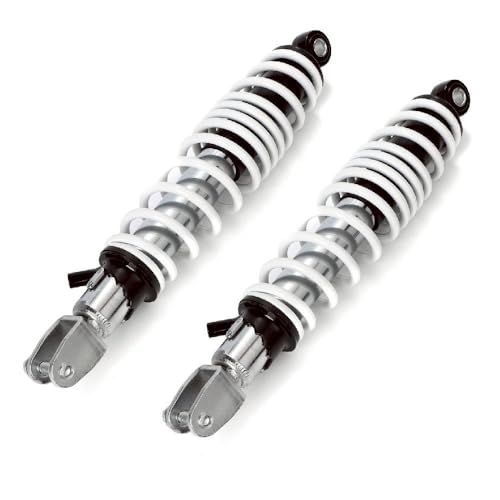 シグナスX 125 リアサスペンション 純正長 320mm リア サス SE44J SE12J シグナス マジェスティ 125 5CA SE22 SE27 等 バイク リヤ リアサス カスタム 2本セット 社外品 (ホワイト) [並行輸入品] f507c837