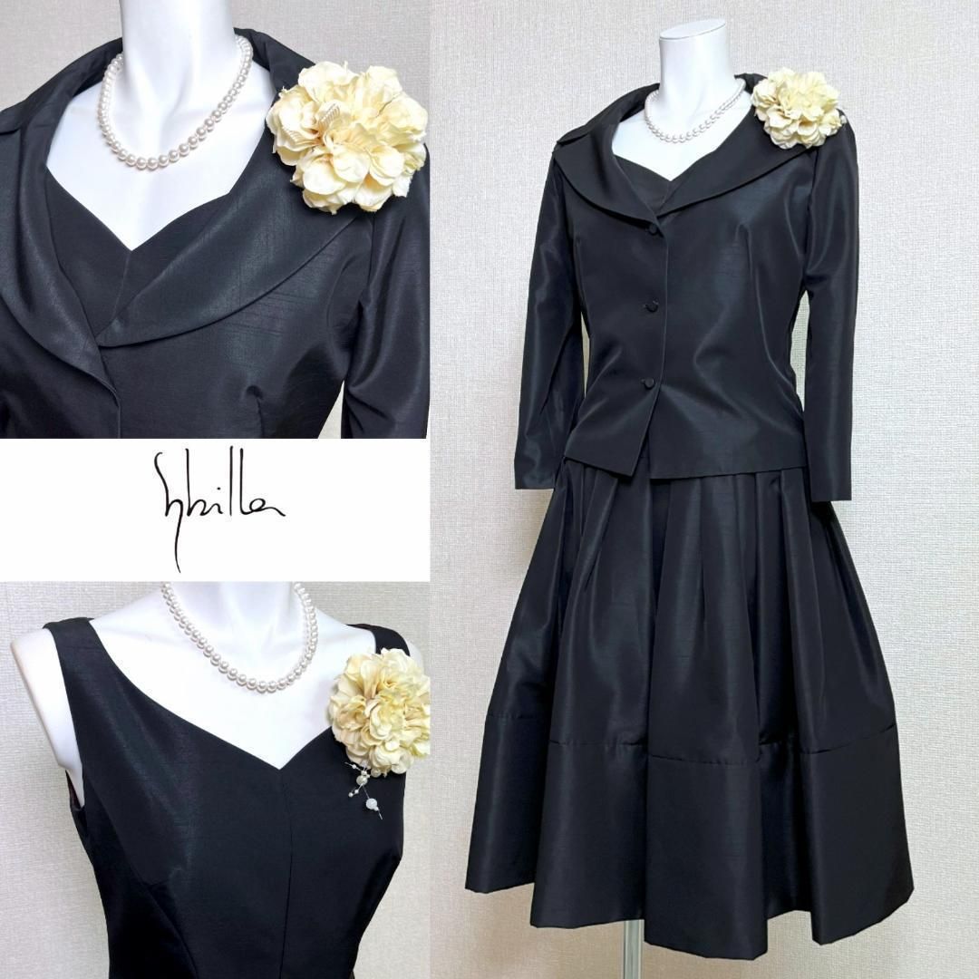 ◎当日発送可能【美品】シビラ　光沢感　バルーンスタイル　セレモニー