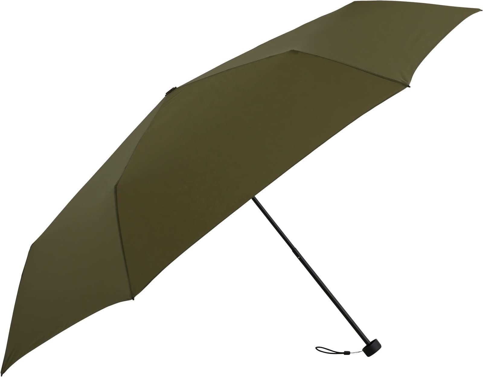 マブ(Mabu) 折りたたみ 傘 大きいサイズ 直径115cm 親骨65cm メンズ レディース UVカット 超軽量 185g カーボンファイバー骨 手開き ワンアクション 簡単開閉 カーキ SMV-41523 umbrella おしゃれ 人気 日傘 雨傘 t