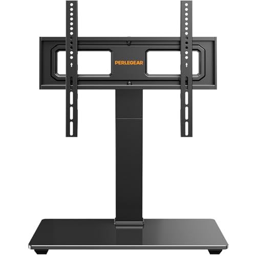 PERLEGEAR テレビスタンド tvスタンド tv stand テレビ台 壁寄せ ロータイプ 卓上 壁掛け モニター 回転 32~70インチ対応 VESA/横100?400mm/縦100?400mm 耐荷重40kg 9段階高さ調節 左右3 68e7ecac