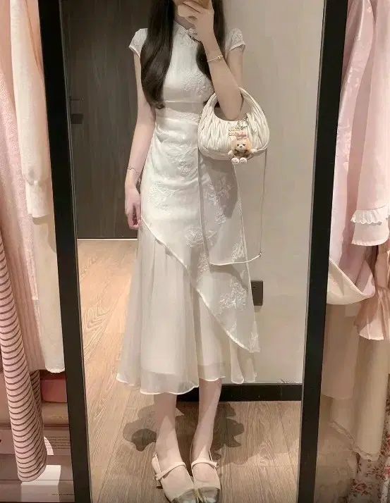 出品チャイナドレス卒業写真