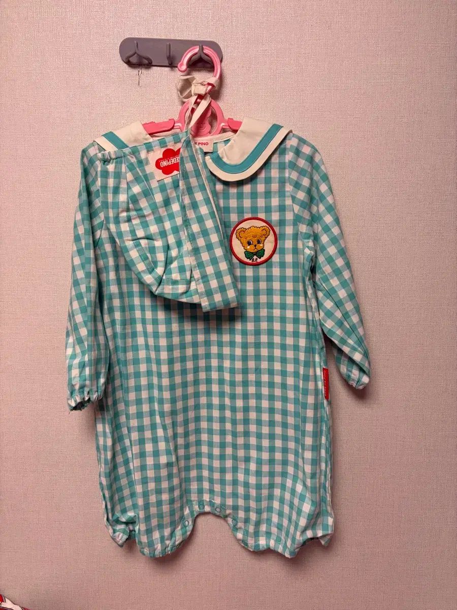 ベベデピノ プーさん CHECK ロンパース 100サイズ 5,845円