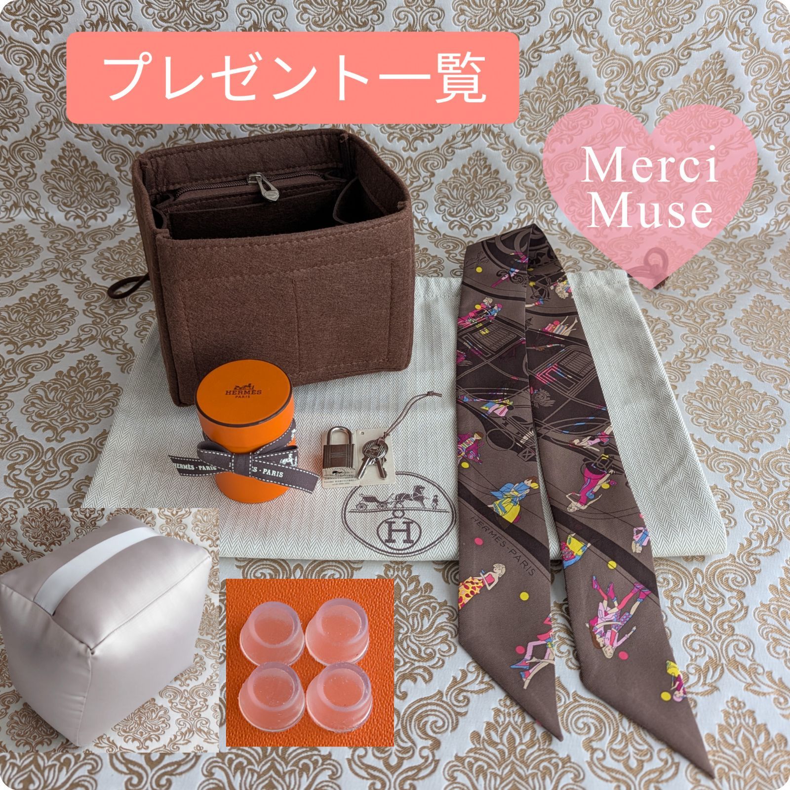 ❤お得なお品❤ピコタンロックPM18 ルビーxシルバー金具 エルメス □R