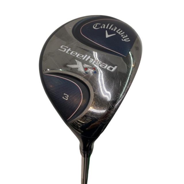 【中古】 キャロウェイ STEELHEAD XR 3W フェアウェイウッド FW 純正特注シャフト (フレックスS) メンズ 男性用 右利き 右用 Cランク ゴルフクラブ