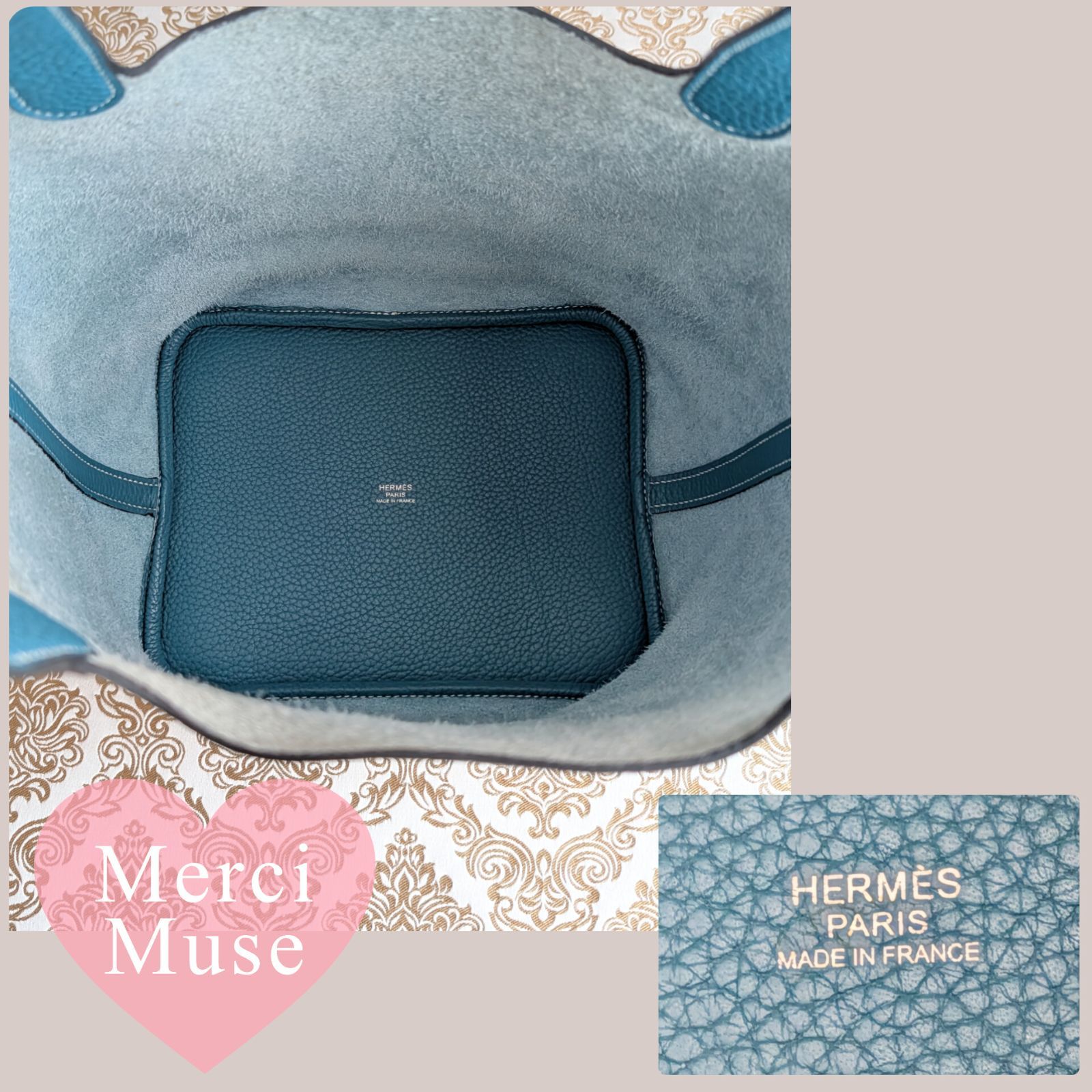❤お得なお品❤ピコタンロックMM22 ブルージーンxシルバー金具