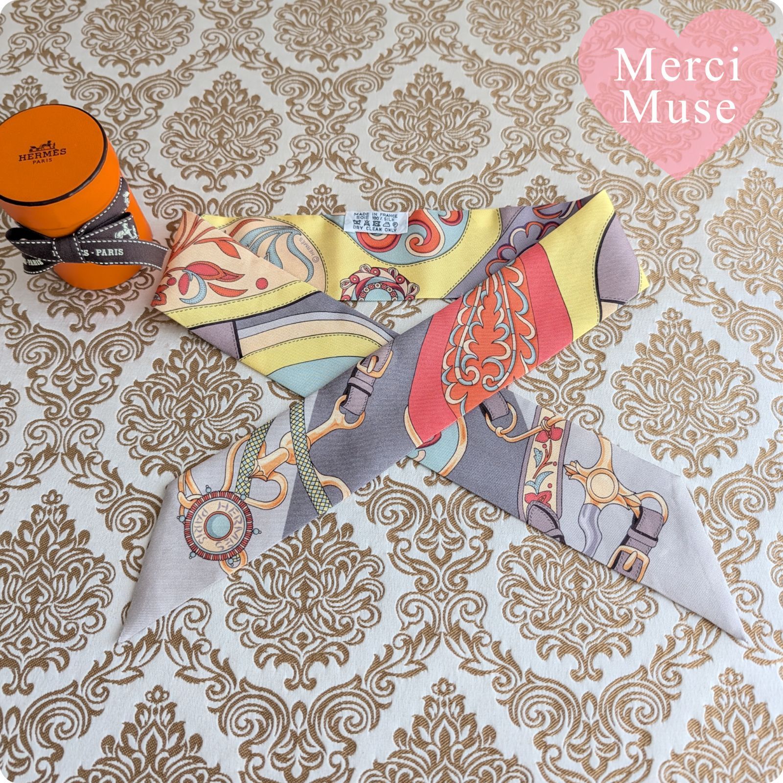 ❤お箱付き❤ピコタンロックMM22 ブルージーンxシルバー金具 エルメス 
