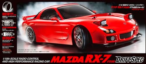 タミヤ male 1/10 電動RCカーシリーズ No.648 マツダ RX-7 (FD3S) (TT-02Dシャーシ) ドリフトスペック オンロード 58648pms