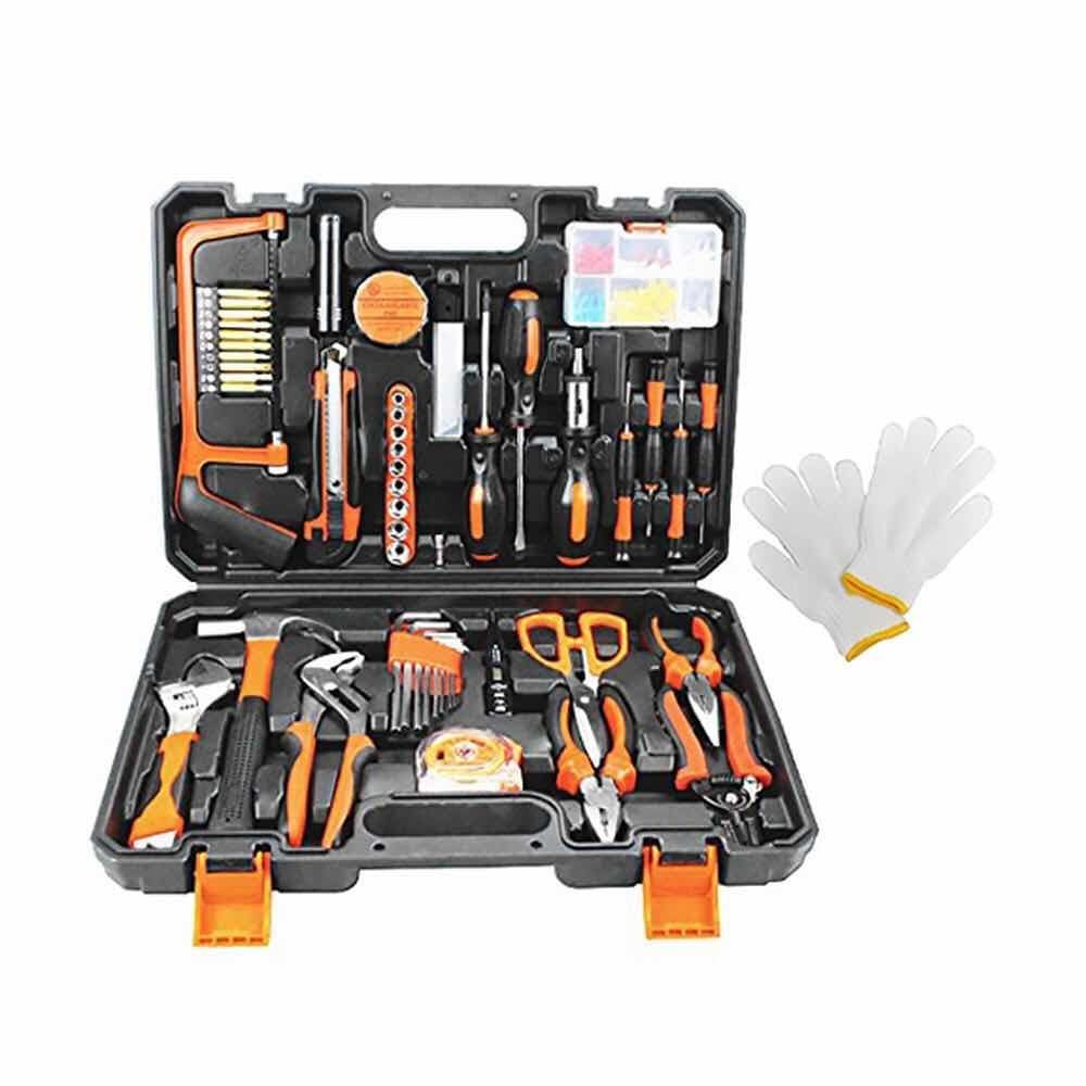 ONE STEP 精密ツール ホームツールセット 工具セット102点 作業道具セット ガレージツールセット ツールキット 家庭修理&作業用 日本語説明書付きt
