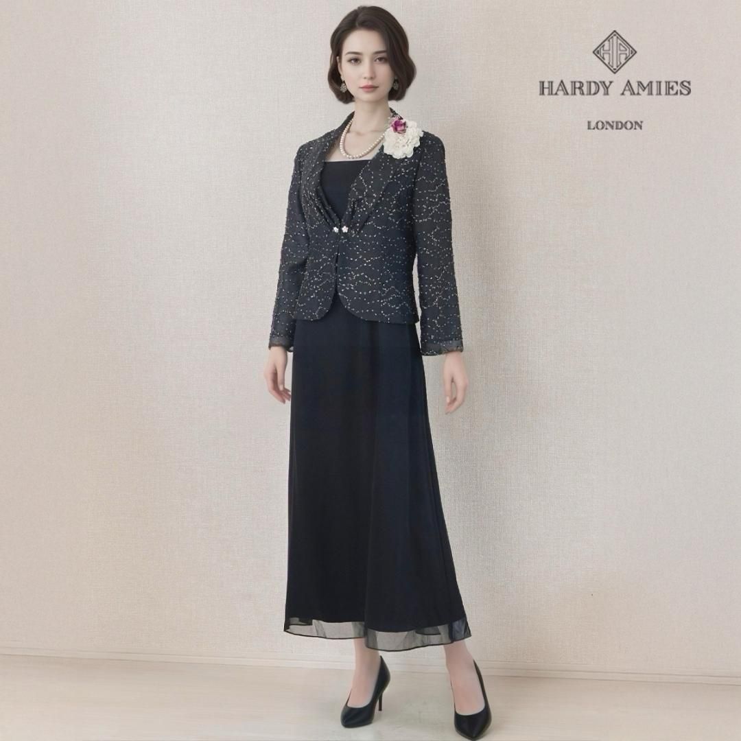 ◎当日発送可能【美品】ハーディエイミス　最高級セレモニー　11号　黒　ロング