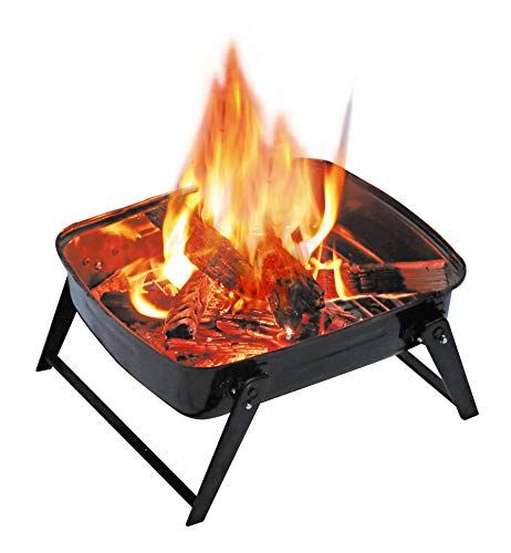 キャプテンスタッグ(CAPTAIN STAG) BBQコンロ グリル オーブン 焚き火台 BBQ スモークオーブングリル ミニ ふた付き ブラック UG-61送料無料 7b8db8ea
