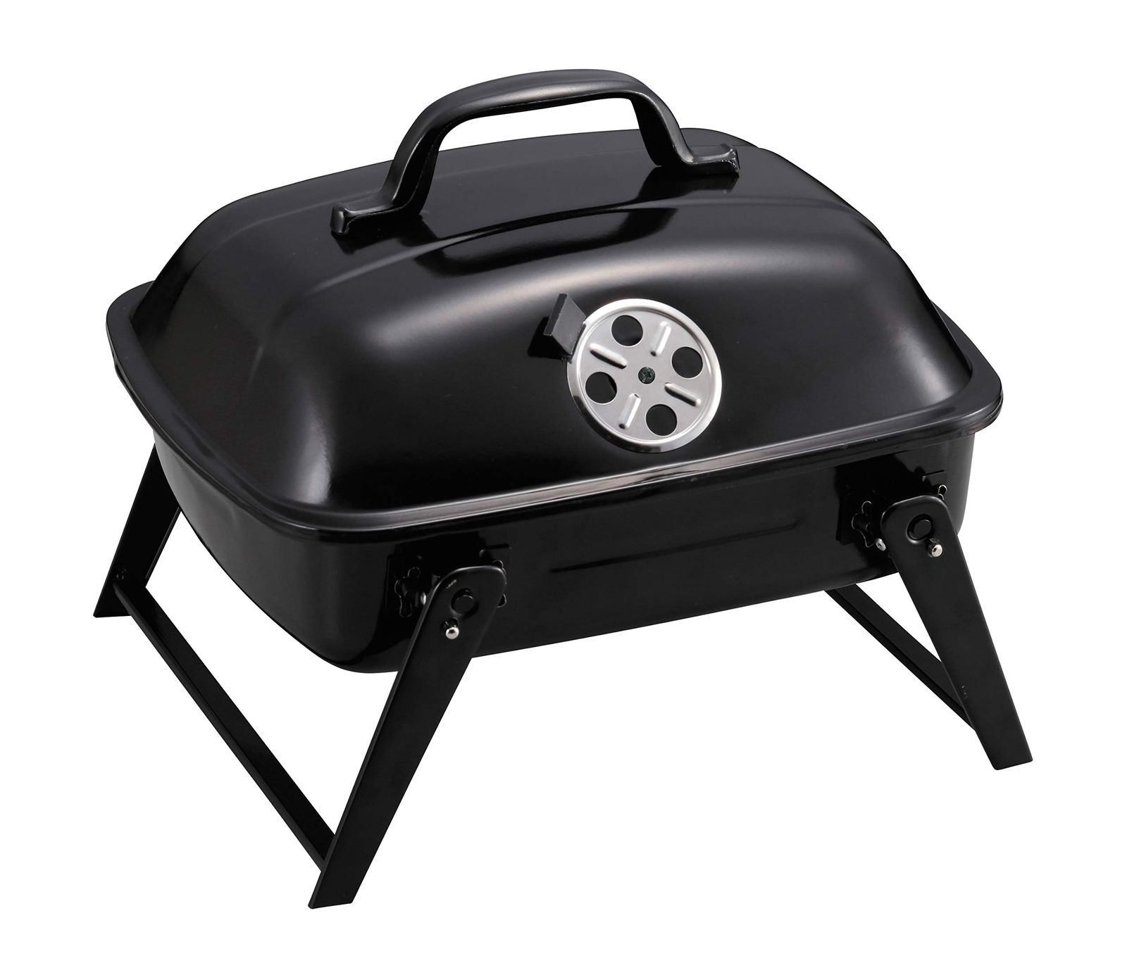 キャプテンスタッグ(CAPTAIN STAG) BBQコンロ グリル オーブン 焚き火台 BBQ スモークオーブングリル ミニ ふた付き ブラック UG-61送料無料 7b8db8ea