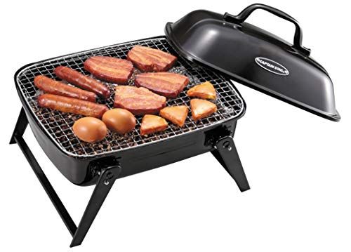 キャプテンスタッグ(CAPTAIN STAG) BBQコンロ グリル オーブン 焚き火台 BBQ スモークオーブングリル ミニ ふた付き ブラック UG-61送料無料 7b8db8ea
