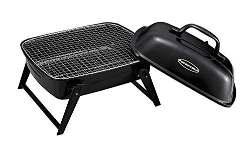 キャプテンスタッグ(CAPTAIN STAG) BBQコンロ グリル オーブン 焚き火台 BBQ スモークオーブングリル ミニ ふた付き ブラック UG-61送料無料 7b8db8ea