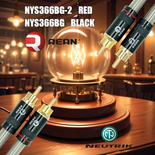 MOGAMI 2534 RCAオーディオラインケーブル 2本セット | REAN (NEUTRIK) NYS366BG採用 | 4芯OFC無酸素銅 |Kester44ハンダ結線【最高の音質と信頼性】NYS366BG (ブルー, 50cm)(沖 68fa13b4