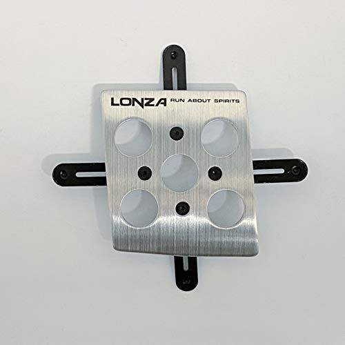 ナポレックス(Napolex) LONZA 車用アルミペダル MT車専用 ペダルセット スポーツペダル アクセル寸法139x63mm カー用品 LZ-302kk d31de3aa