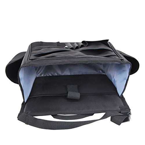 Luxja 車用収納ポケット 車 助手席 収納 多いポケット 撥水加工(黒)kk f840f550