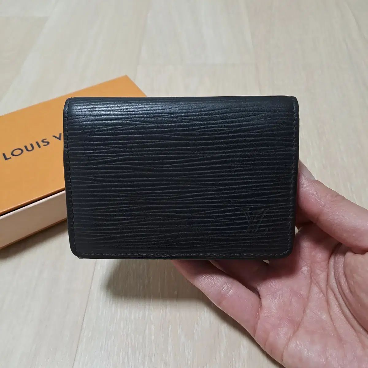 100%/正規品 Louis Vuitton ルイヴィトン エピ ENVELOPE(エンベロープ) カードウォレット