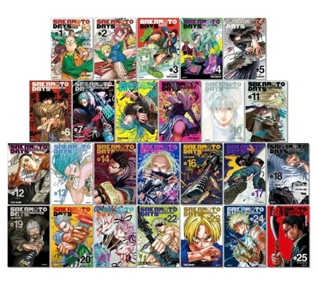 サカモトデイズ 全巻セット 1-25巻 漫画 本・雑誌・漫画 漫画 【公式通販】