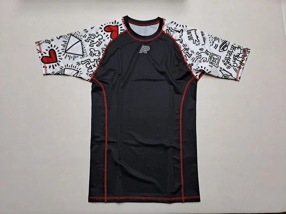 新品) アルビノアンドプレト x キース・ヘリング コラボ ノーギ 柔術 Jiu-Jitsu ラッシュガード