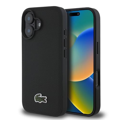 LACOSTE iPhone 16用ケース スマホケース ハードケース（PU）MagSafe対応｜アイコニック プチピケ ブラックma 6,818円
