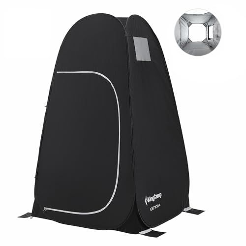KingCamp 着替えテント 非常用トイレ 簡易シャワールーム 更衣室 ビーチ プライベートテント アウトドア 防災 設置簡単 持ち運び便利 収納袋付き★m 12fd031c