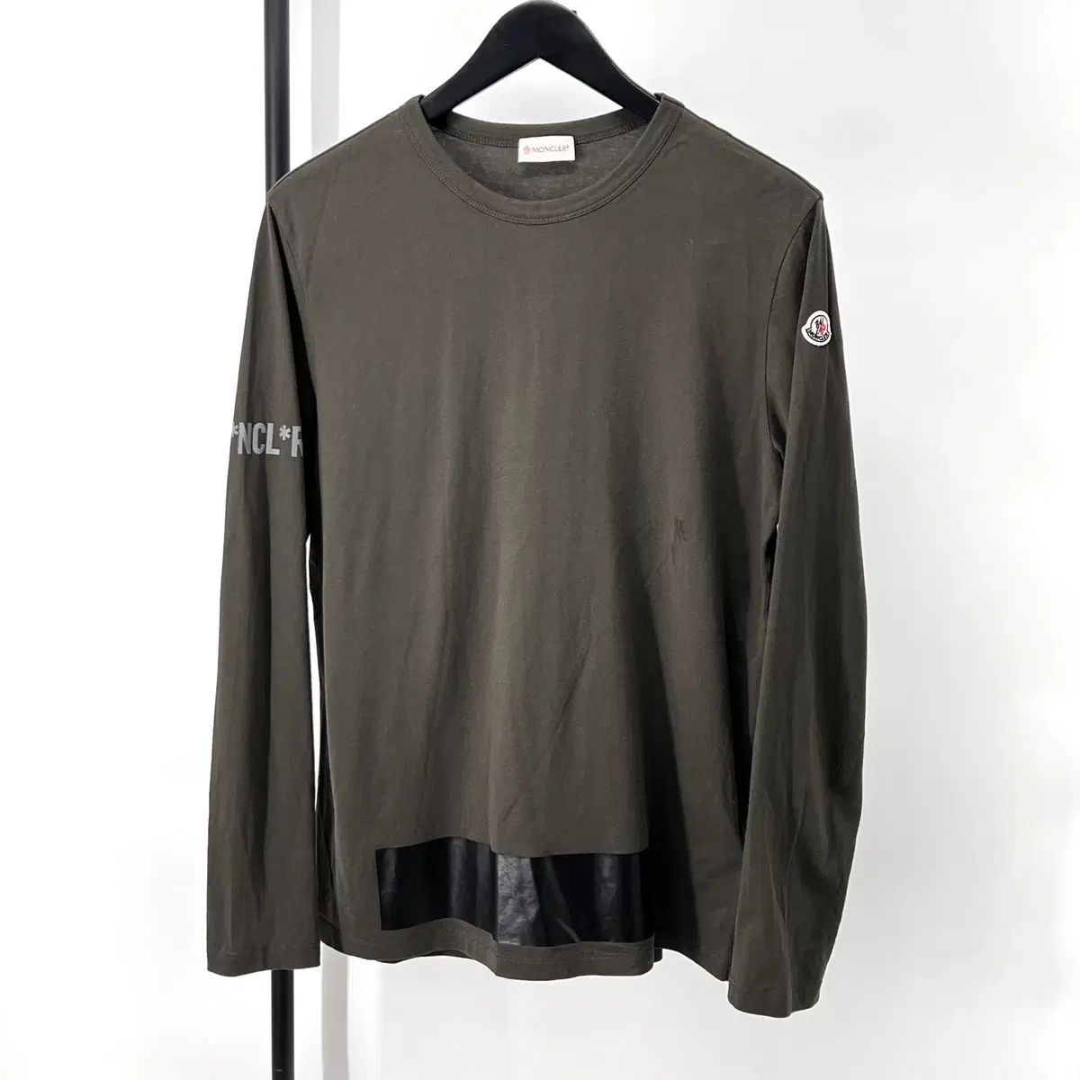 Lサイズ MONCLER モンクレール ロゴ ロングスリーブ Tシャツ