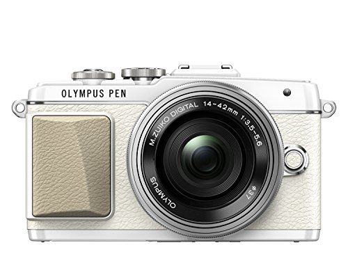 OLYMPUS ミラーレス一眼 PEN E-PL7 14-42mm EZレンズキット ホワイト E-PL7 EZ LKIT WHTt