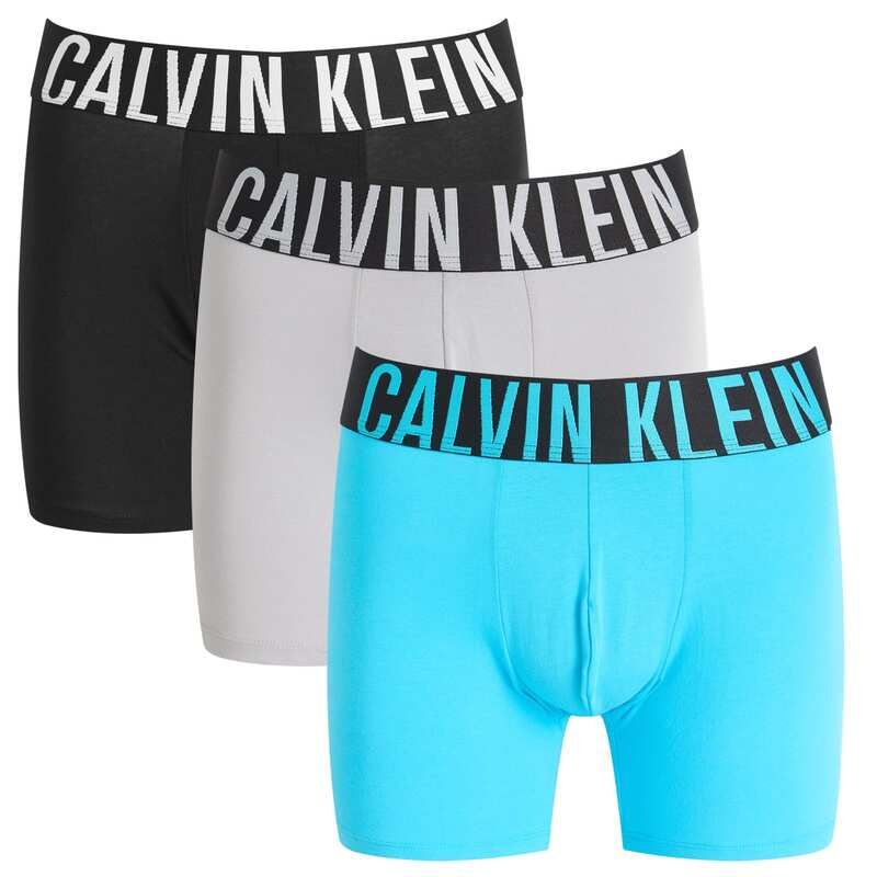 カルバンクライン メンズ アンダーウェア ボクサーパンツ Calvin Kleintense Boxer Brief 3 Pack Multi マルチカラー