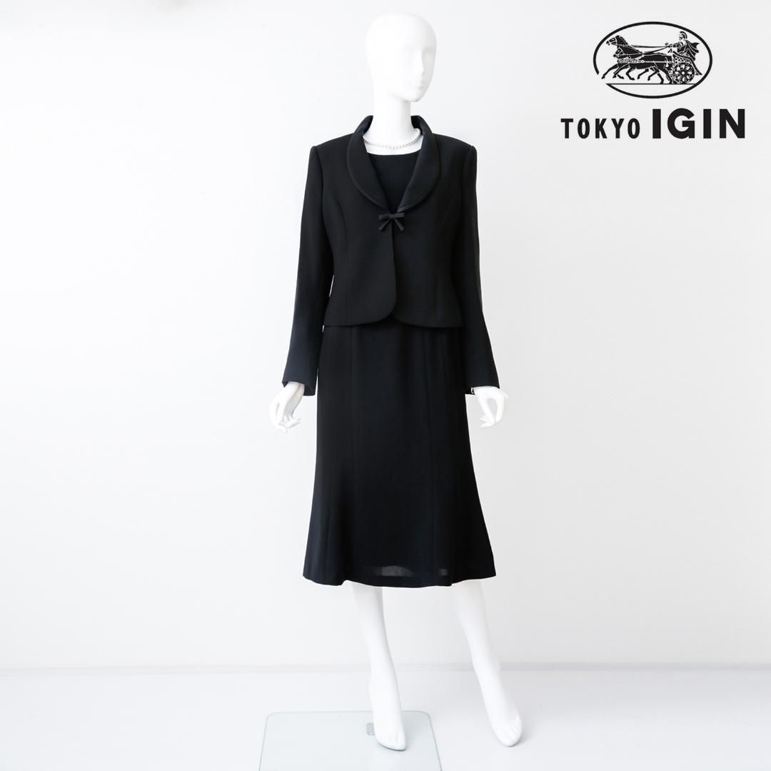 ?当日発送可能【美品】東京イギン　高級礼服　大き目7号　リボン