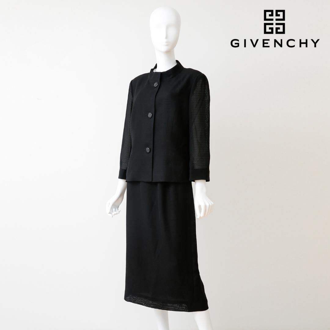 ■当日発送可能！ジバンシィ　東京ソワール　高級礼服　11号　涼やか　ロング丈