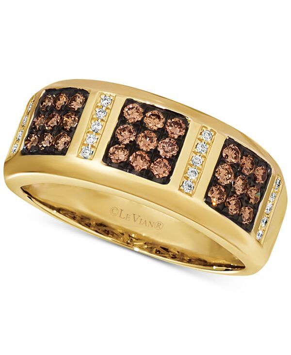 ル ヴァン レディース アクセサリー リング Le Vian Chocolatier Mens Diamond Band 58 ctw in 14k Gold ゴールド