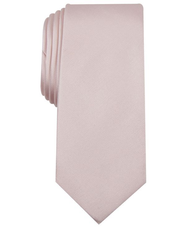 アルファニ メンズ アクセサリー ネクタイ Alfani Mens Solid Texture Slim Tie Blush ブラッシュ
