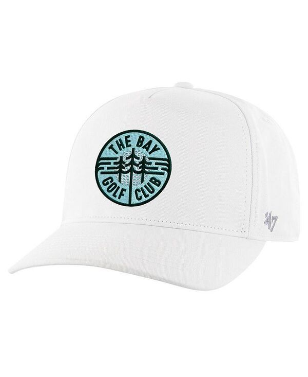 47 ブランド メンズ アクセサリー 帽子 47 Brand Mens White TGL The Bay Golf Club Hitch Adjustable Hat White ホワイト