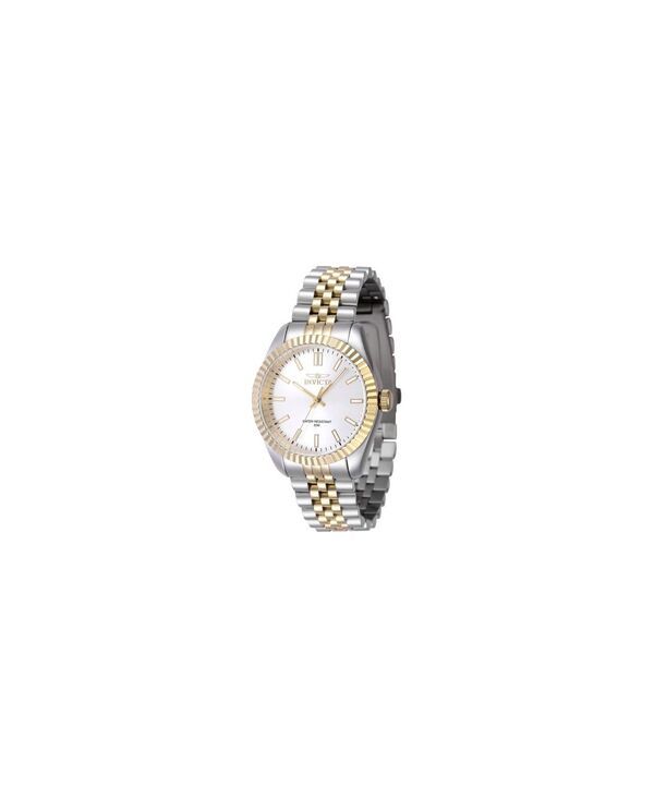 インビクタ レディース アクセサリー 腕時計 Invicta Womens 47500 Specialty Quartz 3 Hand Silver Dial Watch Silver シルバー