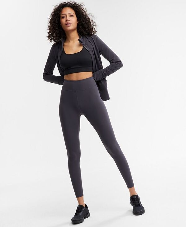 イデオロギー レディース ボトムス レギンス ID Ideology Womens Soft FullLength Leggings Deep Charcoal チャコール