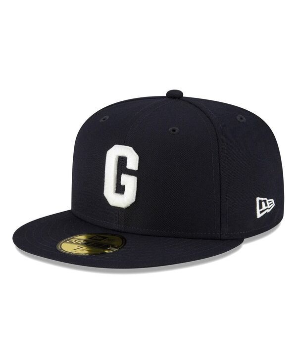 ニューエラ メンズ アクセサリー 帽子 New Era Mens Navy Homestead Grays Turn Back The Clock 59FIFTY Fitted Hat Navy ネイビー