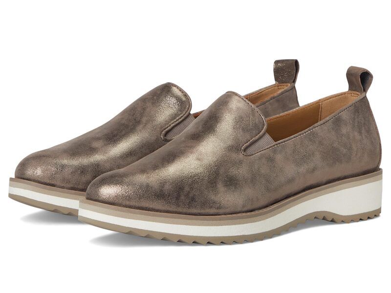 ジョンストンアンドマーフィー レディース シューズ スリッポン・ローファー Johnston Murphy Ulyssa SlipOn Taupe トープ