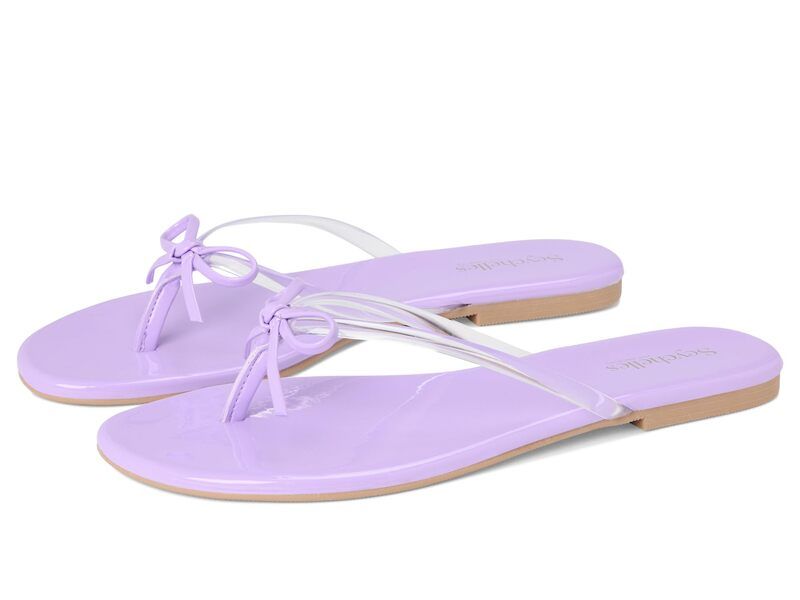 セイシェルズ レディース シューズ サンダル レザー Seychelles Wish List Clear Patent V Leather ClearLavender ラベンダー